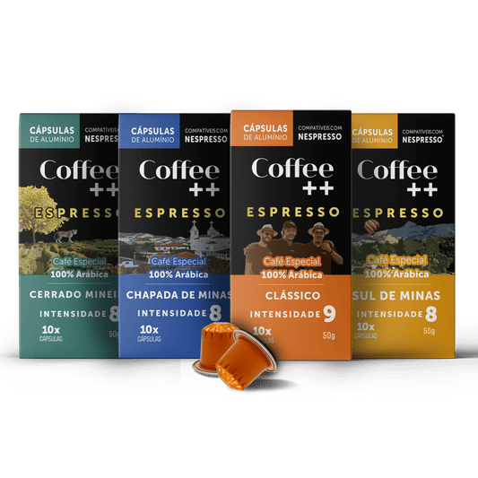 Kit Fazendas e Clássico | Cápsulas - 40 Unidades - Coffee Mais
