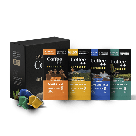 Kit Fazendas e Clássico | Cápsulas - 40 Unidades - Coffee Mais