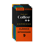 Kit Fazendas e Clássico | Cápsulas - 40 Unidades - Coffee Mais