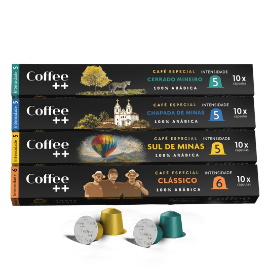 Kit Fazendas e Clássico | Cápsulas - 40 Unidades - Coffee Mais