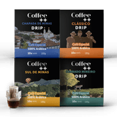 Kit Fazendas e Clássico | Drip Coffee - 40 Sachês - Coffee Mais