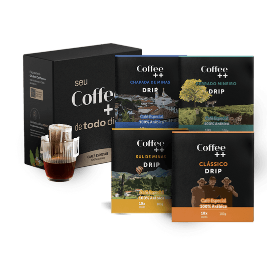 Kit Fazendas e Clássico | Drip Coffee - 40 Sachês - Coffee Mais