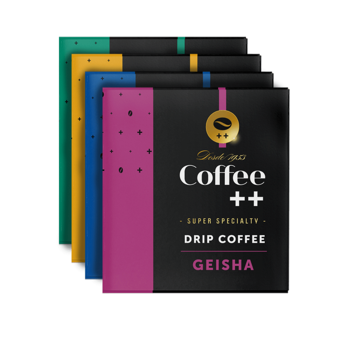 Kit Fazendas e Geisha | Drip Coffee - 40 Sachês - Coffee Mais