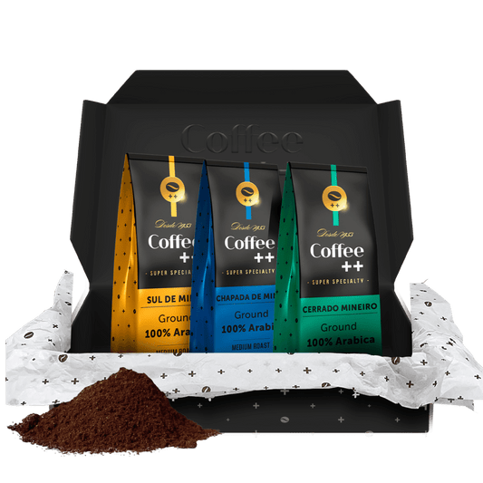 Kit Fazendas | Moído - 3 Pacotes - Coffee Mais