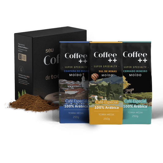 Kit Fazendas | Moído - 3 Pacotes - Coffee Mais