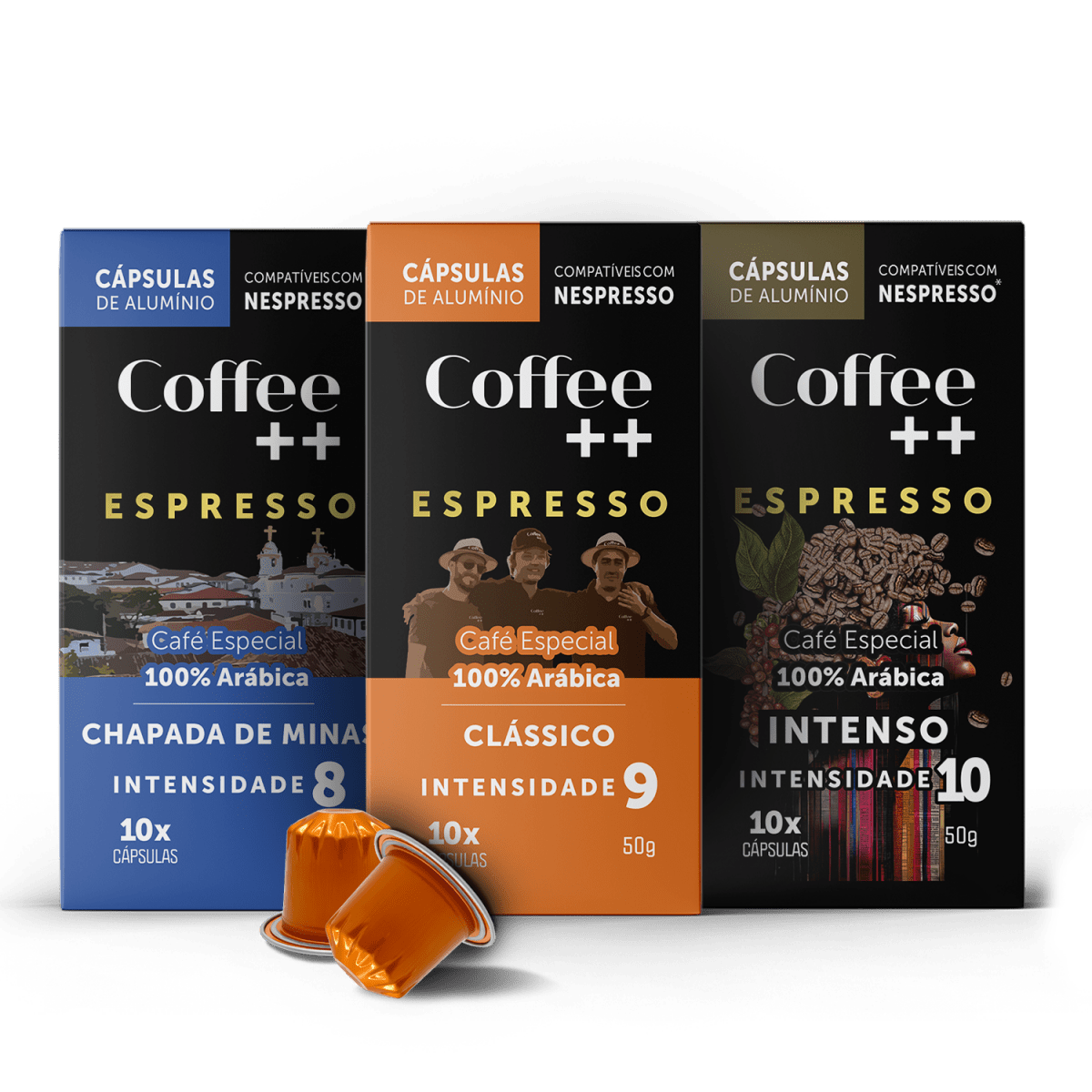 Kit Super Intenso | Cápsulas - 30 Unidades - Coffee Mais