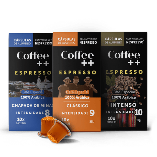 Kit Super Intenso | Cápsulas - 30 Unidades - Coffee Mais