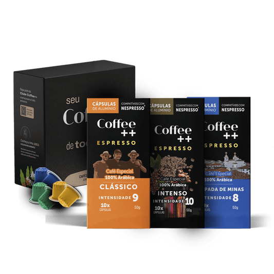 Kit Super Intenso | Cápsulas - 30 Unidades - Coffee Mais