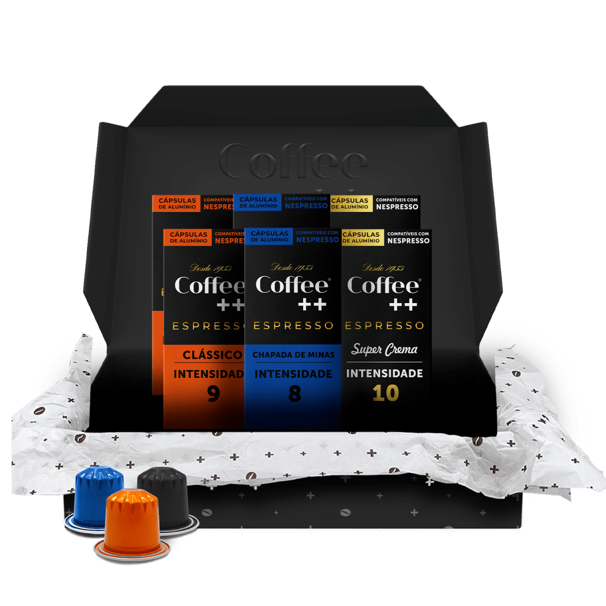 Kit Super Intenso | Cápsulas - 60 Unidades - Coffee Mais