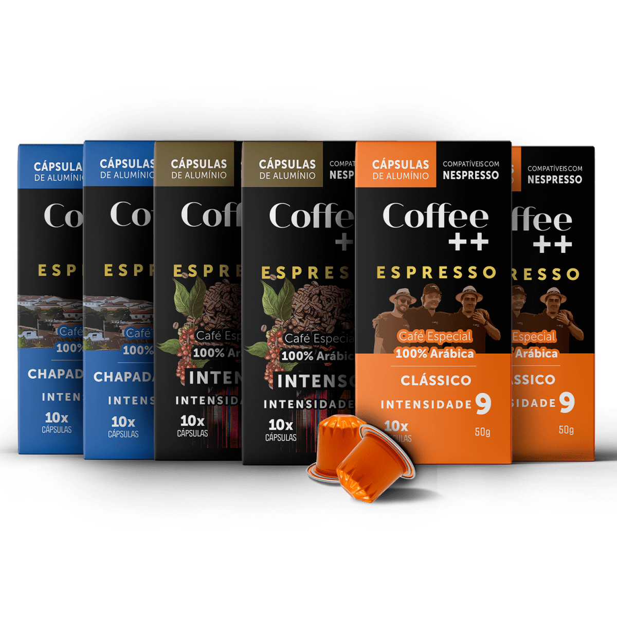 Kit Super Intenso | Cápsulas - 60 Unidades - Coffee Mais