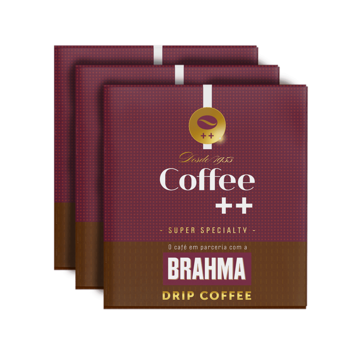 Pack Café Edição Especial 3 Brahmas - Drip Coffee - 30 Sachês - Coffee Mais