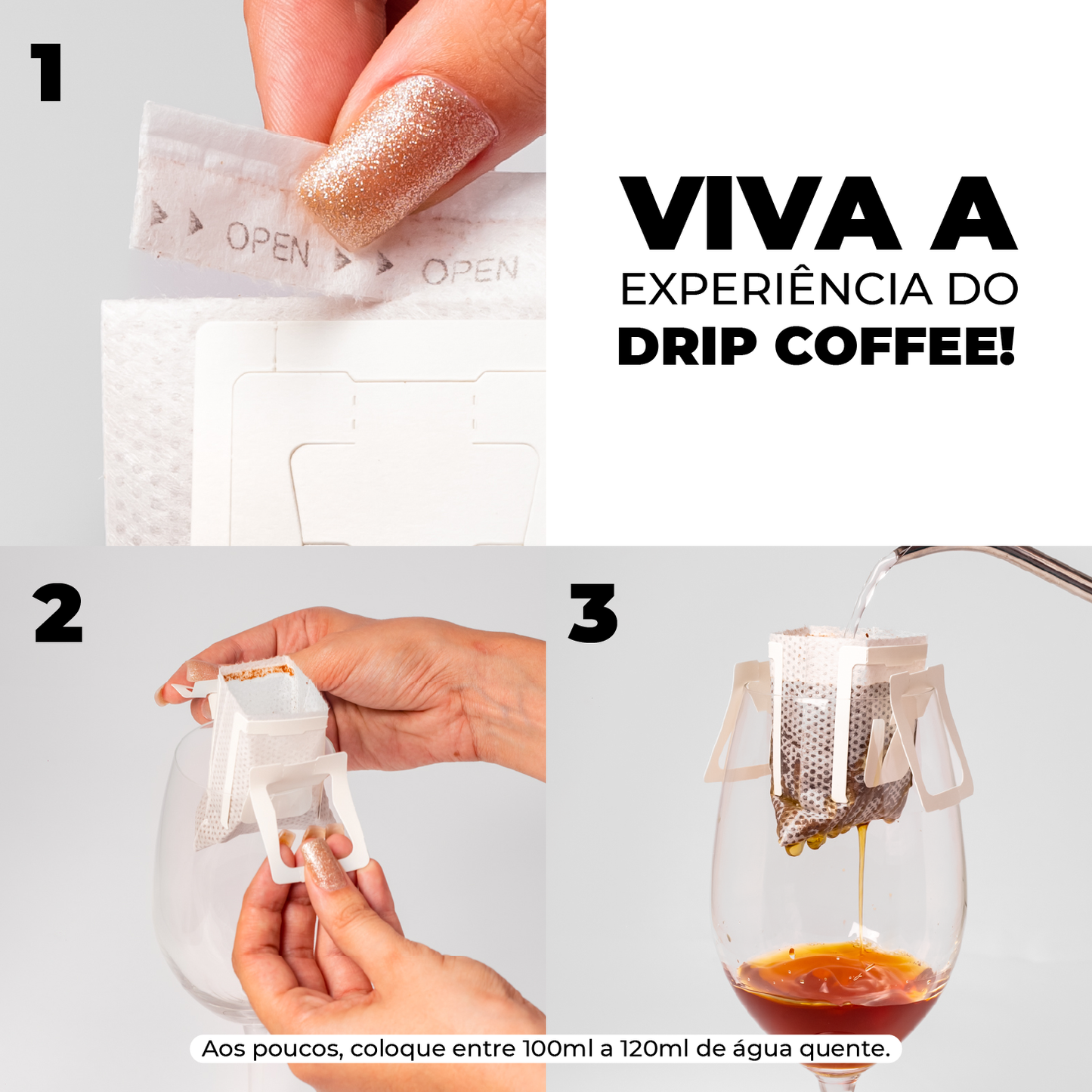 Assinatura Café Clássico | Drip Coffee - 10 Sachês